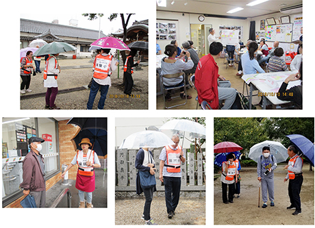深江地域声かけ訓練を実施しました。