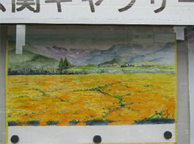 『ひがしなり絵画サークル』のみなさんの作品