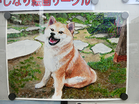 『ひがしなり絵画サークル』のみなさんの作品