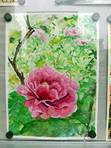 『ひがしなり絵画サークル』のみなさんの作品