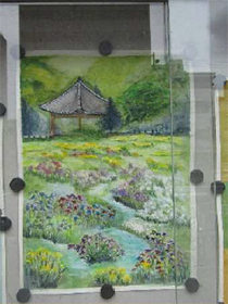 『ひがしなり絵画サークル』のみなさんの作品
