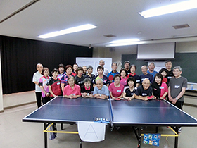 10/11 生野区・東成区交流卓球大会