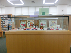 手芸教室 図書館ギャラリー展示