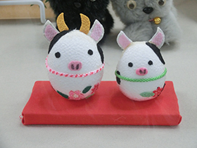 手芸教室 図書館ギャラリー展示