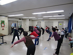 １２月 脳トレ アロマリラックス体操