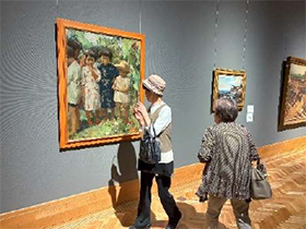 ①見学：大阪市立美術館