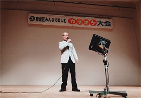 老人クラブ連合会主催 カラオケ大会