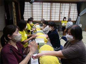 アロマハンドマッサージ体験会