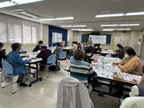 ハンドメイド コサージュづくり体験教室