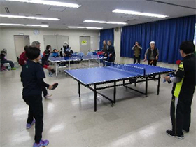 館長杯ラージボール卓球大会